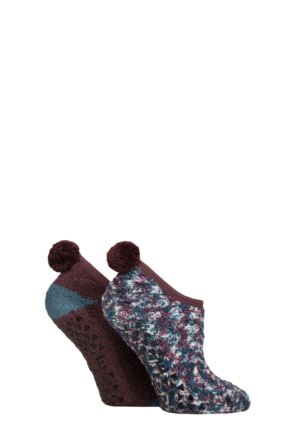 Women's 2 Pair Elle Cosy Mary Jane Socks