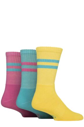 Mens 3 Pair SOCKSHOP Performance Leisure Socks