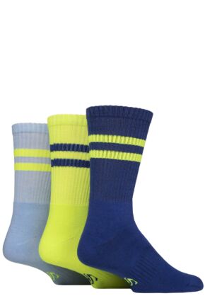 Mens 3 Pair SOCKSHOP Performance Leisure Socks