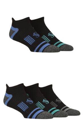 Mens 5 Pair SOCKSHOP Sport Performance Technical Socks