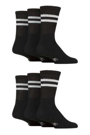 Mens 6 Pair SOCKSHOP Sport and Leisure Crew Socks