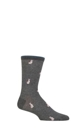 Mens 1 Pair Thought Jamal Animal Organic Cotton Socks