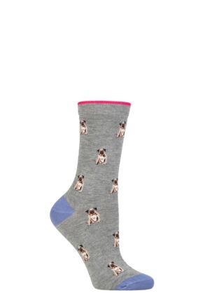 Women's 1 Pair Thought Kenna Dog Bamboo Socks