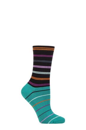 Women's 1 Pair Thought Lauryn Fine Stripe Bamboo Socks