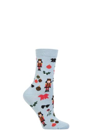 Women's 1 Pair Thought Clara Nutcracker Bamboo Socks