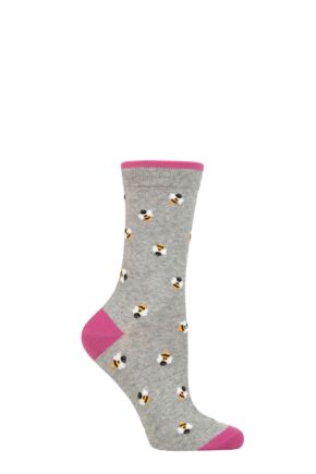 Women's 1 Pair Thought Organic Cotton Bug Socks