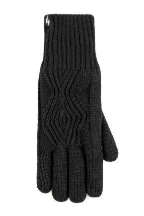 Women's 1 Pair SOCKSHOP Heat Holders Tampere Centre Cable Gloves