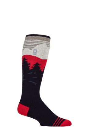 Mens 1 Pair SOCKSHOP Heat Holders 1.0 TOG Slalom Adventure Ultra Lite Ski Socks