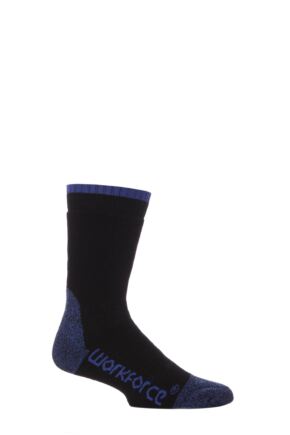 Mens 1 Pair Workforce Steel Safety Socks