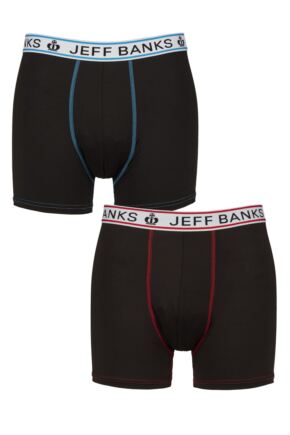 Mens 2 Pack Jeff Banks Sports Underwear