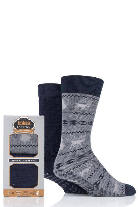 Patterned Slipper Socks 