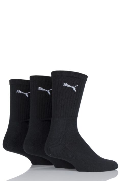 black mens sports socks