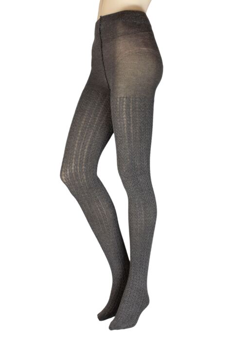 Charnos Fashion Soft Cotton Chevron & Cable Knit Tights – Simply Hosiery  Online
