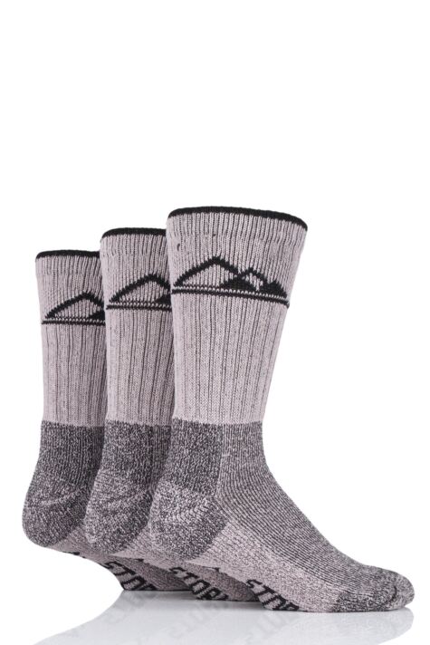 Mens 3 Pair Storm Bloc Luxury Boot Socks from SOCKSHOP