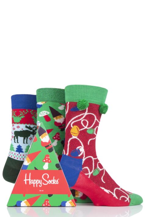Happy Socks Christmas Socks in Gift Box 