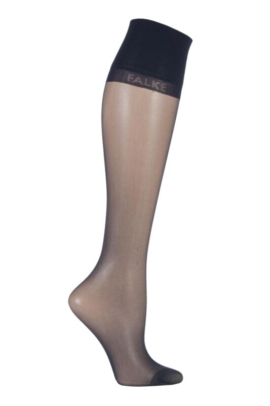 Women's 1 Pair Falke Pure Matt 20 Knee Highs With Sensitive Top