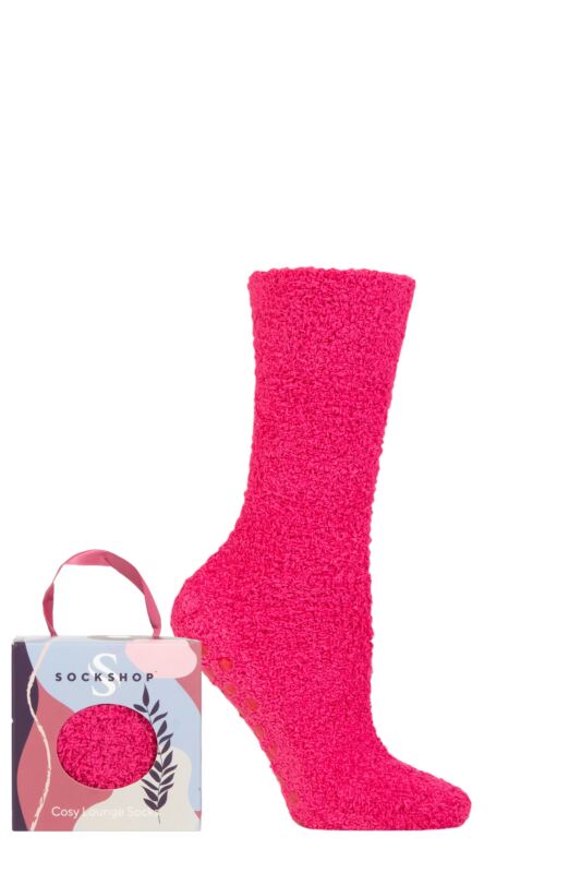 Women's 1 Pair SOCKSHOP Chenille & Cosy Gift Boxed Socks