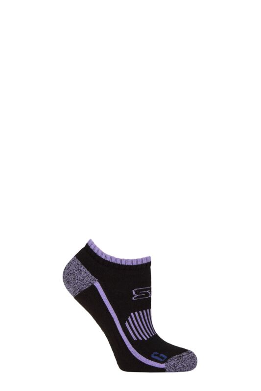 Women's 1 Pair Storm Bloc with BlueGuard Brigstock Cotton Sports Trainer Socks