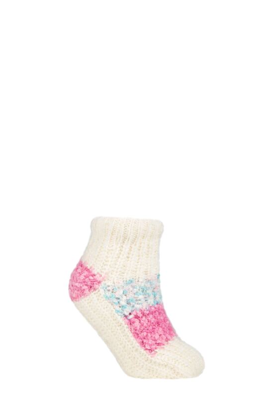 Women's 1 Pair Elle Sherpa Lined Slipper Socks