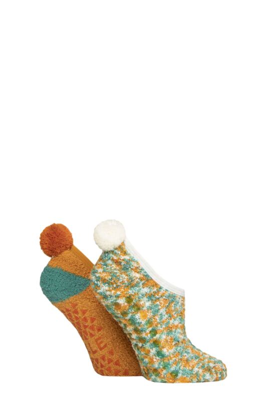 Women's 2 Pair Elle Cosy Mary Jane Socks