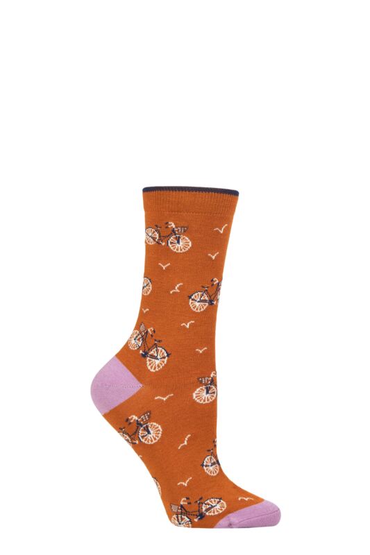 Women's 1 Pair Thought Josie Bamboo Bike Socks