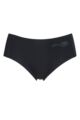 Women's 1 Pair Sloggi Zero Feel Seamfree Hipster Knickers - Black