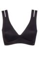 Women's 1 Pack Sloggi Zero Feel Flow Bralette - Black