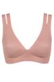 Women's 1 Pack Sloggi Zero Feel Flow Bralette - Cacao