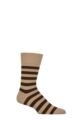 Mens 1 Pair Falke Sensitive London Mapped Line Cotton Socks - Country