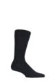 Mens 1 Pair Falke Cool 24/7 Cotton Socks - Black