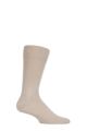 Mens 1 Pair Falke Cool 24/7 Cotton Socks - Sand