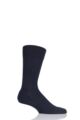 Mens 1 Pair Falke Cool 24/7 Cotton Socks - Dark Navy