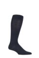 Mens 1 Pair Falke Merino Wool Energizing Knee High Socks - Dark Navy