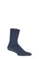 Mens 1 Pair Falke Homepads - Dark Blue Melange