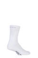 Mens 1 Pair Falke TE2 Medium Volume Ergonomic Cushioned Tennis Socks - White