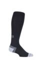 Mens 1 Pair 1000 Mile Compression Socks - Black / Red