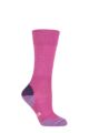 Mens and Women's 1 Pair 1000 Mile 'Tactel' Fusion Walking Socks In 2 Colours - Mauve