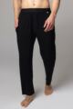 Mens 1 Pack Lazy Panda Bamboo Loungewear Selection Classic Bottoms - Black Classic Bottoms