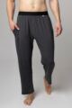 Mens 1 Pack Lazy Panda Bamboo Loungewear Selection Classic Bottoms - Dark Charcoal Classic Bottoms