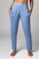 Women's 1 Pack Lazy Panda Bamboo Loungewear Selection Classic Bottoms - Blue Classic Bottoms