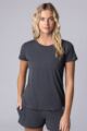 Women's 1 Pack Lazy Panda Bamboo Loungewear Selection T-Shirt - Charcoal T-Shirt