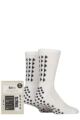 Totes 2 Pair Gripper Sports Socks - White