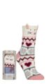 Women's 1 Pair Totes Cosy Novelty Slipper Socks - Cat