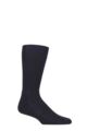 Mens and Ladies 1 Pair Glenmuir Cotton Cushioned Golf Socks - Rich Navy / Blue
