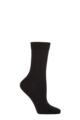 Women's 1 Pair Falke Stabilizing Wool Everyday Socks - Black