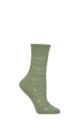 Women's 1 Pair Falke Granny Square Bamboo Socks - Tourmaline