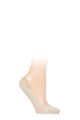 Women's 1 Pair Falke Midi Step Shoe Liners - Beige