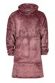 Mens and Women's 1 Pack Heat Holders Mega Hoodie - Mauve