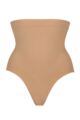 Women's 1 Pack Ambra Killer Curve High Cut Shaping Briefs - Toffee