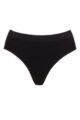 Women's 1 Pack Ambra Bare Essentials Hi Cut Brief Underwear - Black